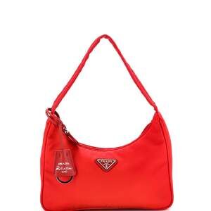 Prada Re-Edition Hobo Tessuto Mini #258613P11B